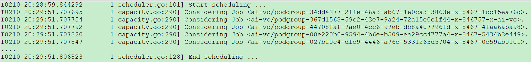 50 seconds before task processing