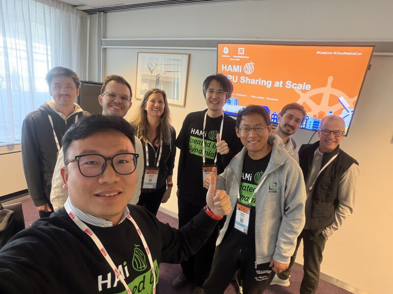 Dynamia team discussing GPU Sharing with CNCF TOC, Red Hat, and the vLLM community