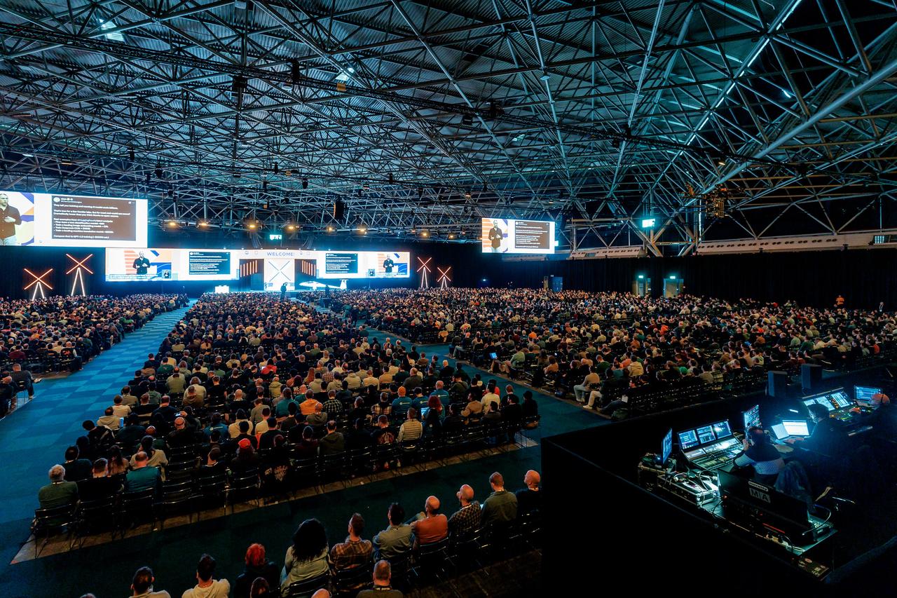 KubeCon Keynote stage
